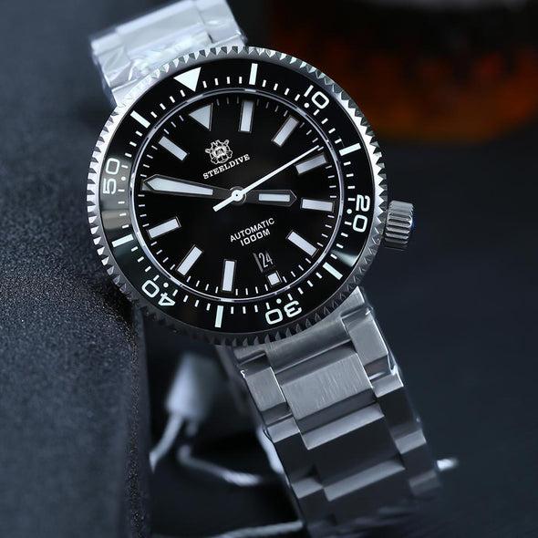 UK Warehouse - Steeldive SD1976 46mm 1000m Dive Watch