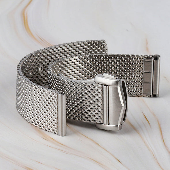 UK Warehouse - Hole Adjustable Mesh Watch Straps