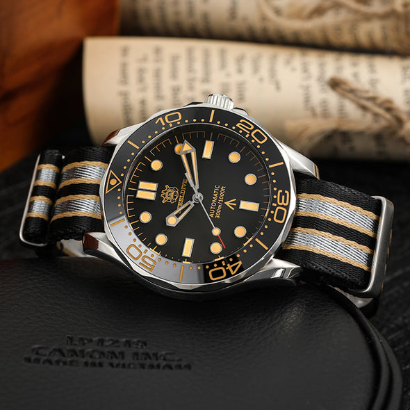 ★BigSale★Steeldive SD1957 Vintage Sea Ghost Watch