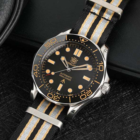 UK Warehouse - Steeldive SD1957 Vintage Sea Ghost Watch