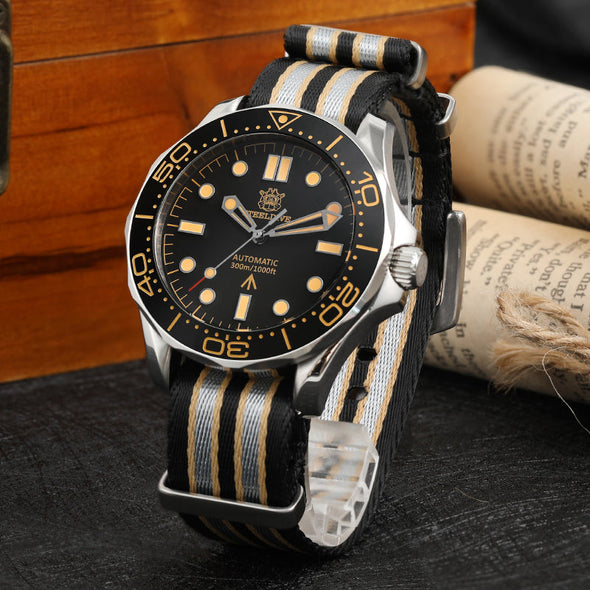 UK Warehouse - Steeldive SD1957 Vintage Sea Ghost Watch