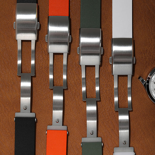 CTS Cut-To-Size FKM Rubber Watch Strap