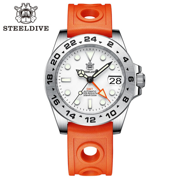 ★BigSale★Steeldive SD1992 NH34 GMT Automatic Watch