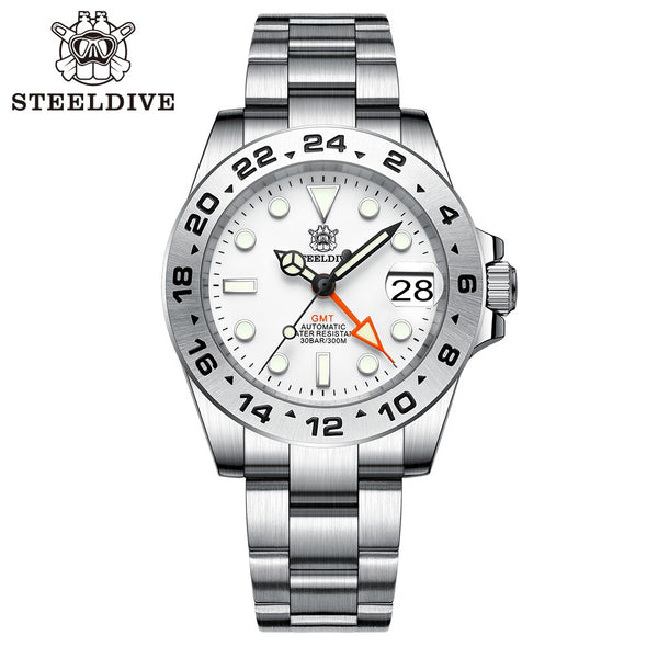 ★BigSale★Steeldive SD1992 NH34 GMT Automatic Watch