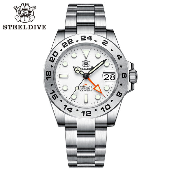 UK Warehouse - Steeldive SD1992 NH34 GMT Automatic Watch