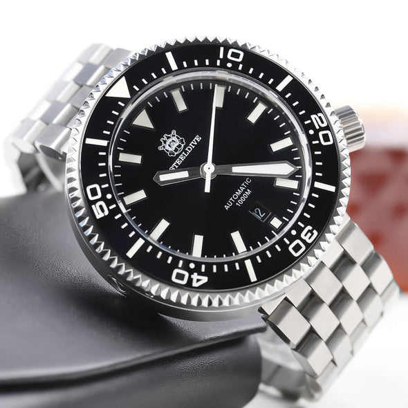 UK Warehouse - Steeldive SD1976 46mm 1000m Dive Watch