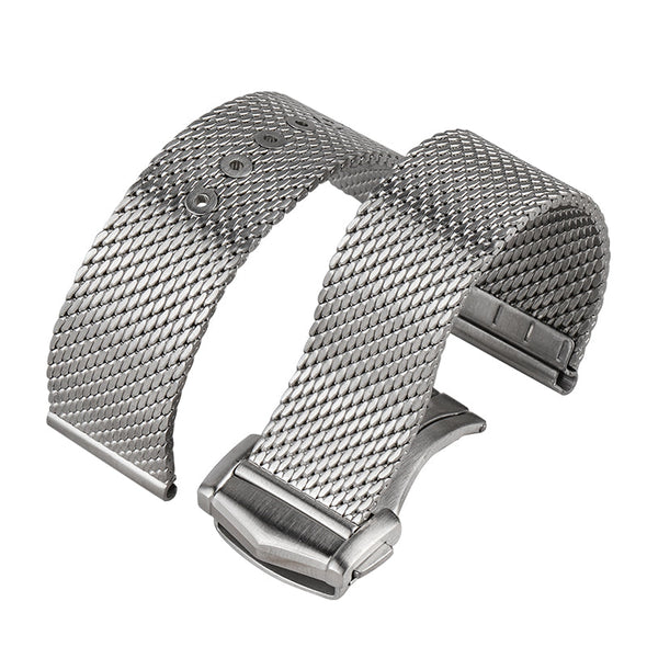 UK Warehouse - Hole Adjustable Mesh Watch Straps