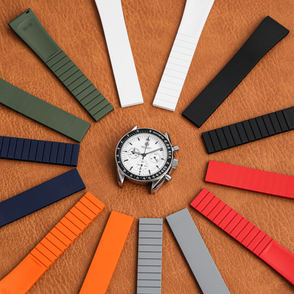 CTS Cut-To-Size FKM Rubber Watch Strap