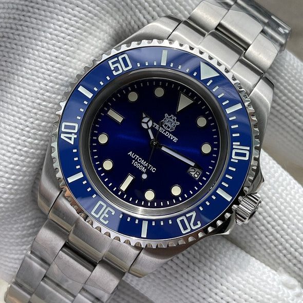 UK Warehouse - STEELDIVE SD1964 Sea-Dweller Sub Dive Watch