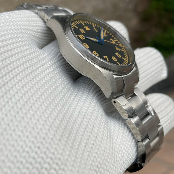 ★BigSale★Steeldive SD1928A Retro Army Pilot Watch