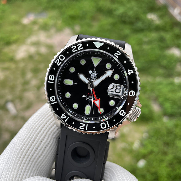 UK Warehouse - Steeldive SD1994 SKX007 NH34 GMT Automatic Watch