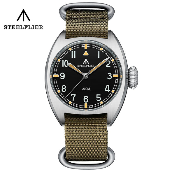 ★BigSale★Steelflier SF745 British Army W10 Quartz Field Watch