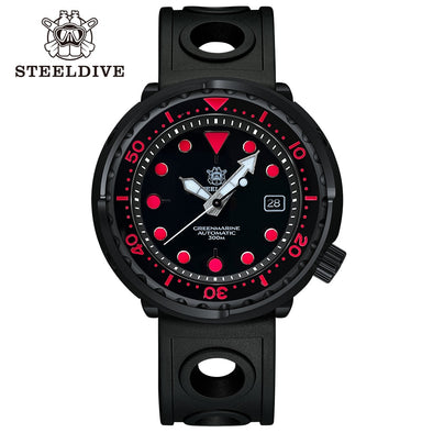 STEELDIVE SD1975XT Colorful Tuna Mechanical Watch