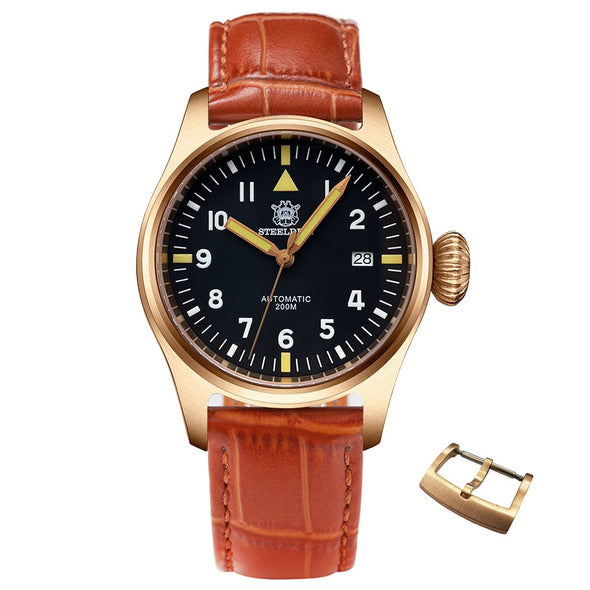 Steelflier VH60 Bronze Filed Watch SF741S