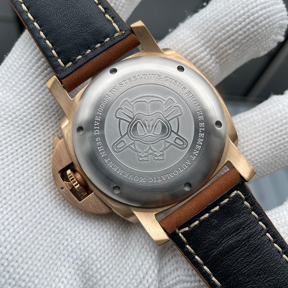 ★BigSale★STEELDIVE SD1956PS 47mm Bronze Watch