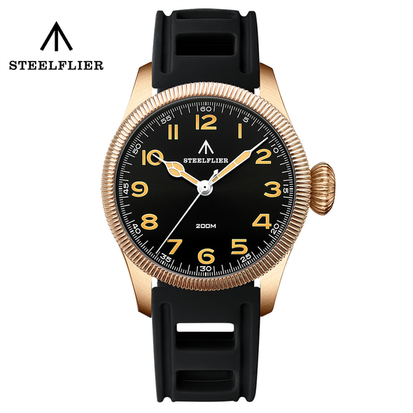 Steelflier VH60 Bronze Filed Watch SF741S