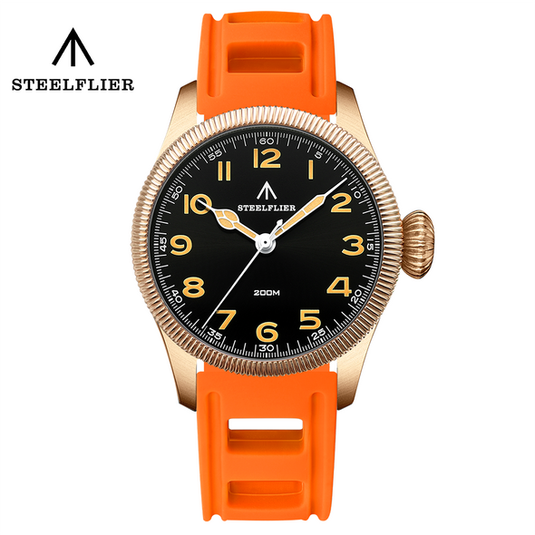 Steelflier VH60 Bronze Filed Watch SF741S