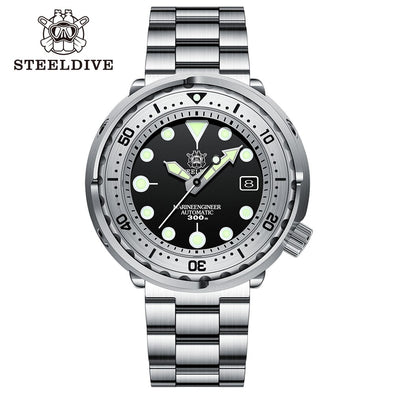 Steeldive SD1986 Full Steel Tuna Diver Watch