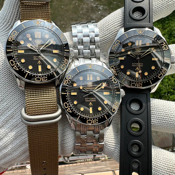 UK Warehouse - Steeldive SD1957 Vintage Sea Ghost Watch