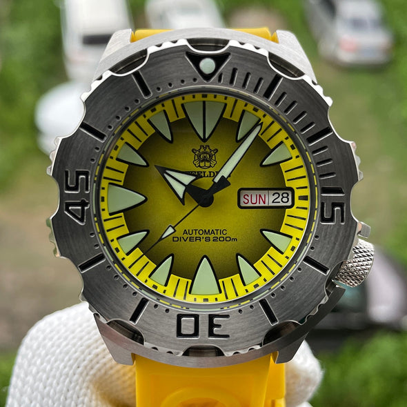 UK Warehouse - Steeldive SD1984 NH36 Automatic Monster Men Watch