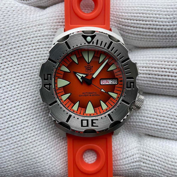 UK Warehouse - Steeldive SD1984 NH36 Automatic Monster Men Watch