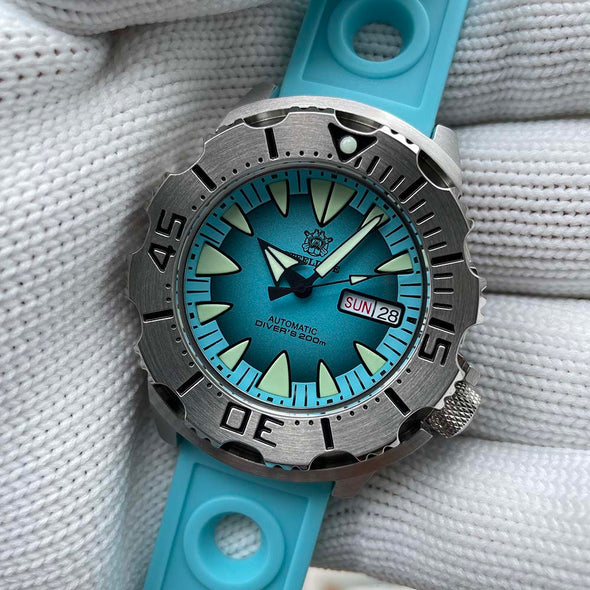 ★BigSale★Steeldive SD1984 NH36 Automatic Monster Men Watch