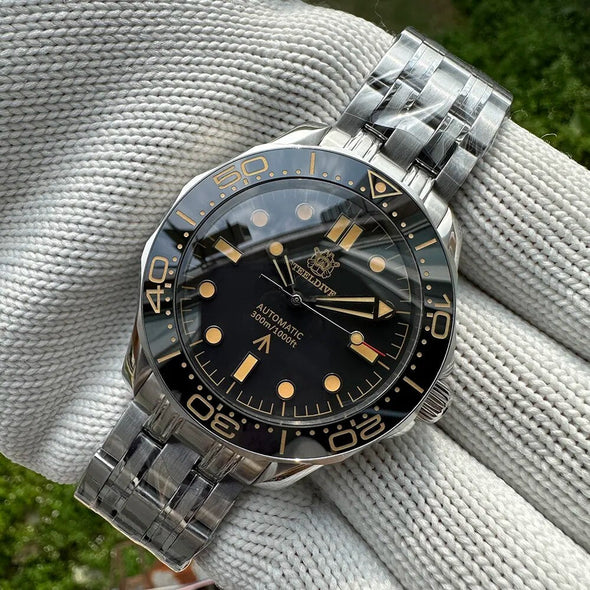 UK Warehouse - Steeldive SD1957 Vintage Sea Ghost Watch