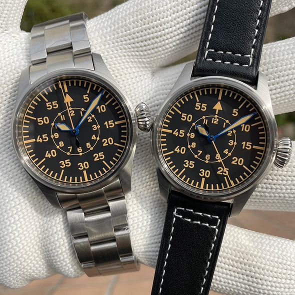 Steeldive SD1928B Retro Militarty Pilot Watch