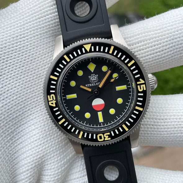 UK Warehouse - Steeldive SD1952T 50-Fathoms Automatic Watch Men