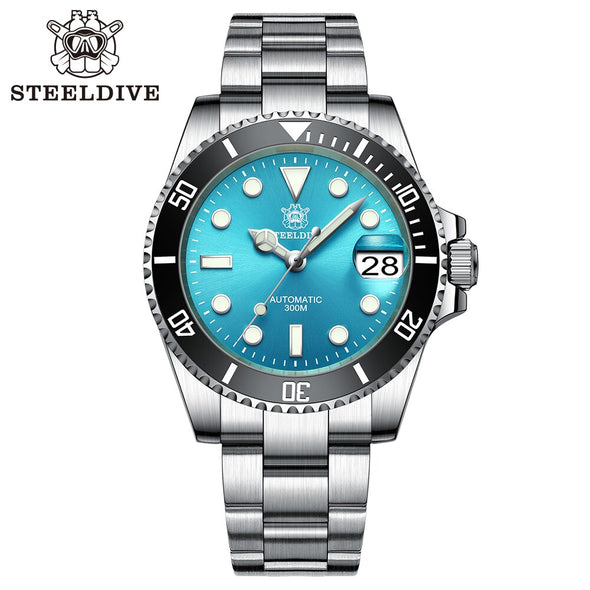 UK Warehouse - Steeldive SD1953 Sub Men Dive Watch V2