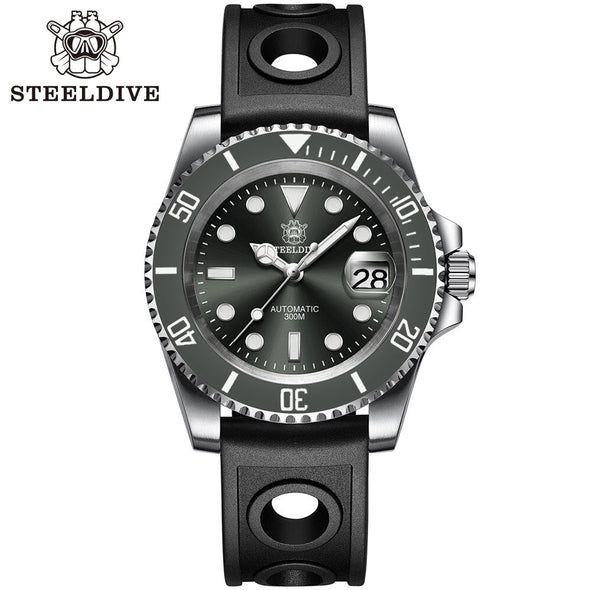 UK Warehouse - Steeldive SD1953 Sub Men Dive Watch V2