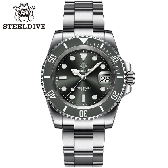 UK Warehouse - Steeldive SD1953 Sub Men Dive Watch V2