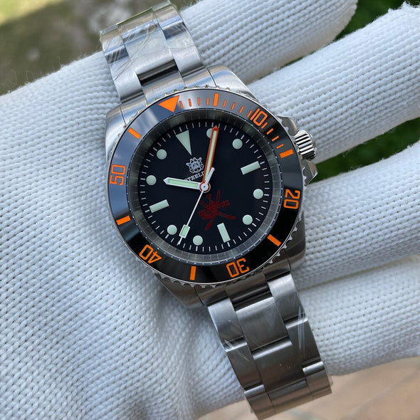 ★BigSale★Steeldive SD1954C Orange Sub Automatic Watch V2