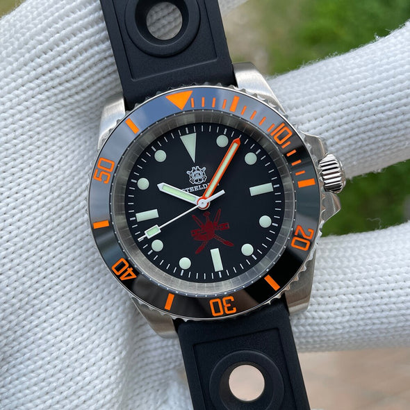 ★BigSale★Steeldive SD1954C Orange Sub Automatic Watch V2