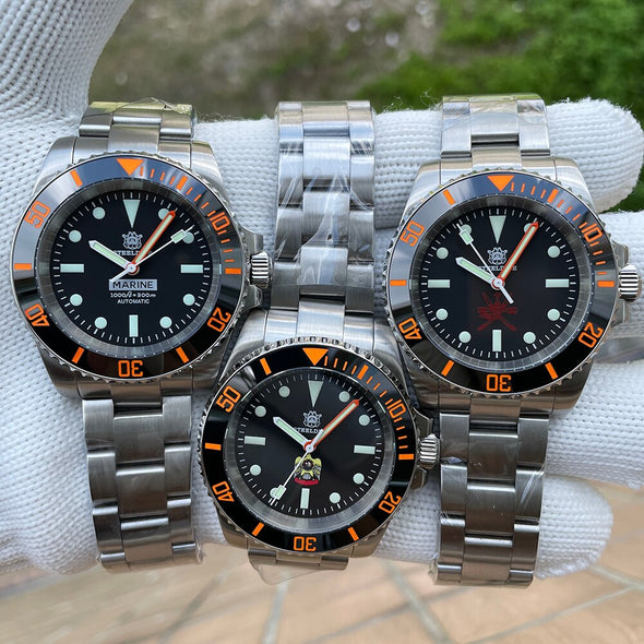 ★BigSale★Steeldive SD1954C Orange Sub Automatic Watch V2