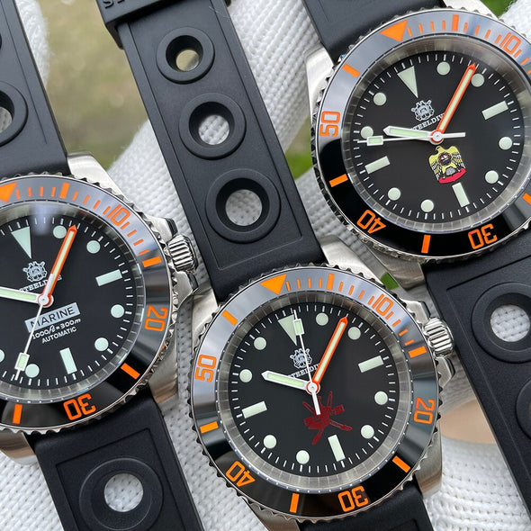 ★BigSale★Steeldive SD1954C Orange Sub Automatic Watch V2