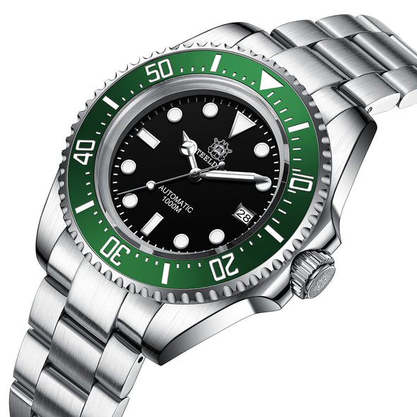 UK Warehouse - STEELDIVE SD1964 Sea-Dweller Sub Dive Watch