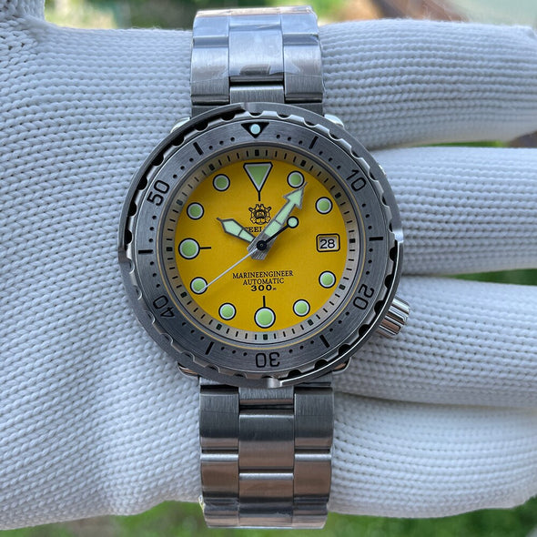 Steeldive SD1986 Full Steel Tuna Diver Watch