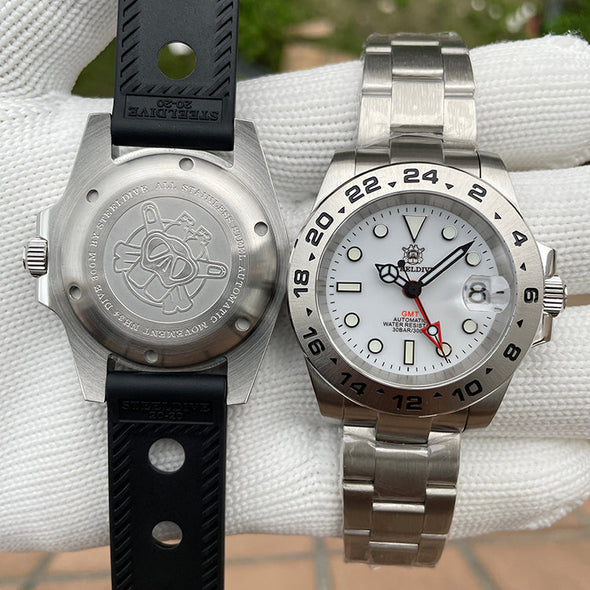 UK Warehouse - Steeldive SD1992 NH34 GMT Automatic Watch