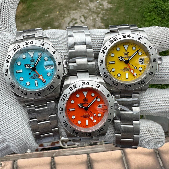 ★BigSale★Steeldive SD1992 NH34 GMT Automatic Watch