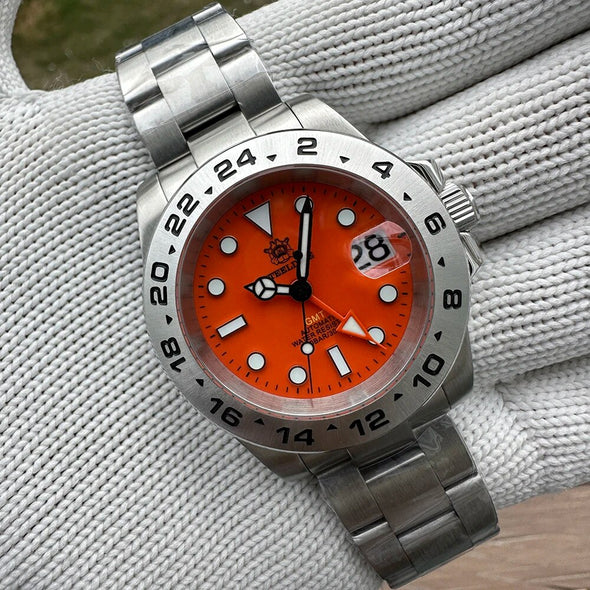 ★BigSale★Steeldive SD1992 NH34 GMT Automatic Watch