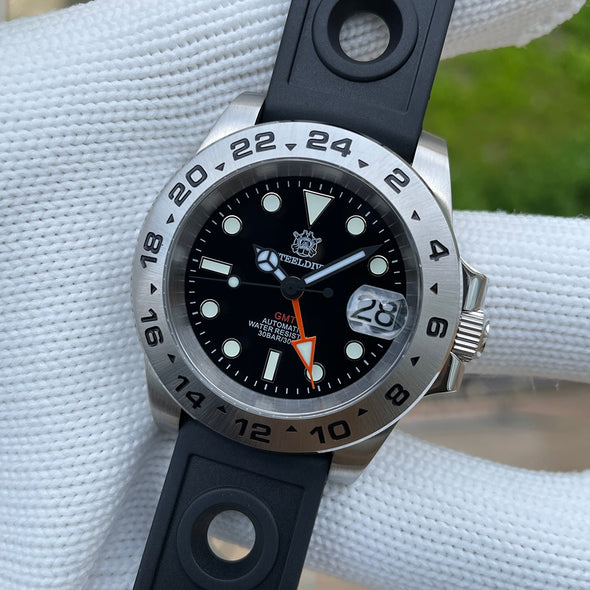 ★BigSale★Steeldive SD1992 NH34 GMT Automatic Watch