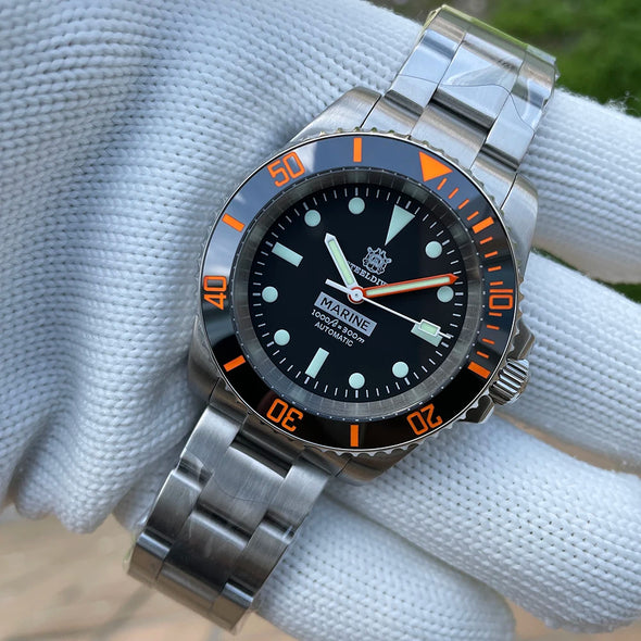 UK Warehouse - Steeldive SD1954 Marine Sub Automatic Watch