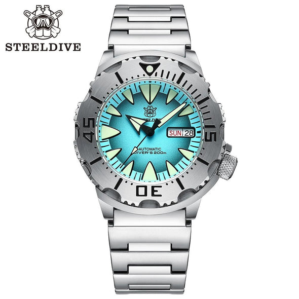 UK Warehouse - Steeldive SD1984 NH36 Automatic Monster Men Watch