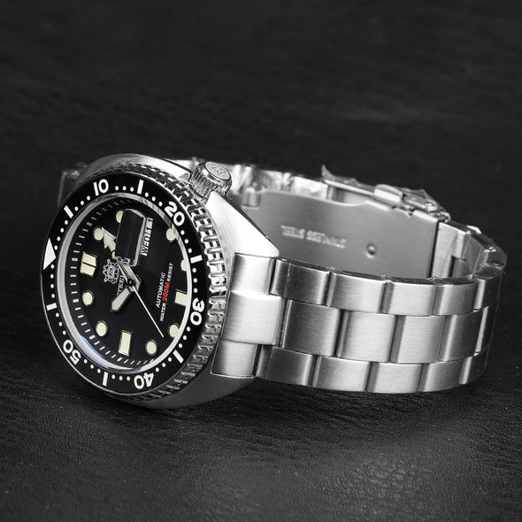 UK Warehouse - STEELDIVE SD1972 6309 King Turtle Dive Watch V2