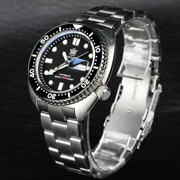 UK Warehouse - STEELDIVE SD1972 6309 King Turtle Dive Watch V2