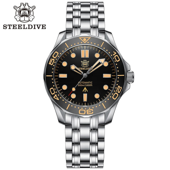 ★BigSale★Steeldive SD1957 Vintage Sea Ghost Watch