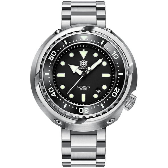 ★BigSale★Steeldive SD1978 Emperor Tuna 1000m Diver Watch