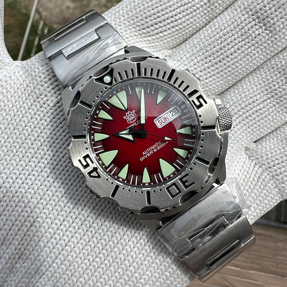 ★BigSale★Steeldive SD1984 NH36 Automatic Monster Men Watch