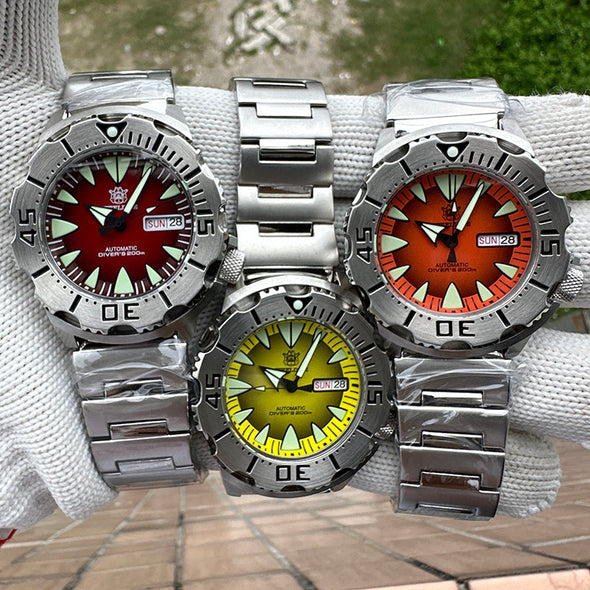 UK Warehouse - Steeldive SD1984 NH36 Automatic Monster Men Watch